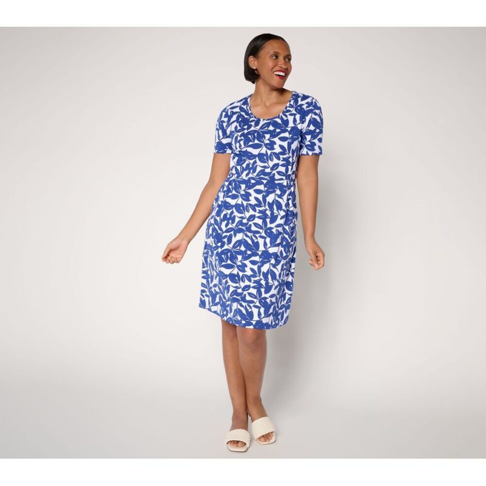 Denim & Co. Women's Petite Dress PS Make Your Selection: Favorite Blue A729723